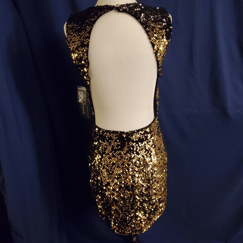 🖤💛 lowback dress by Marciano - Picture 3 of 10